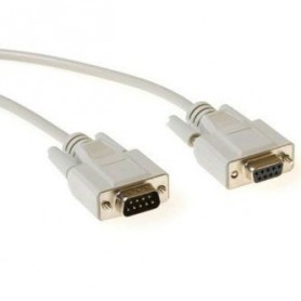 Cable serie DB9F-DB9M - null modem